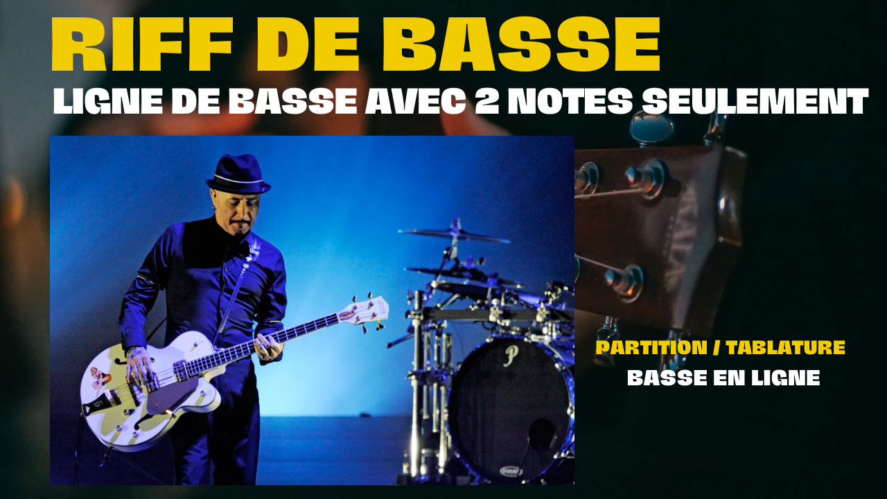 ligne de Basse avec 2 notes