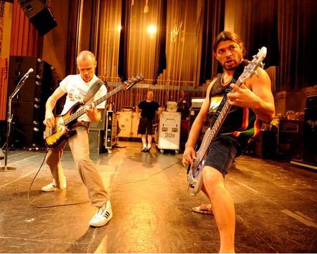 Flea et Trujillo